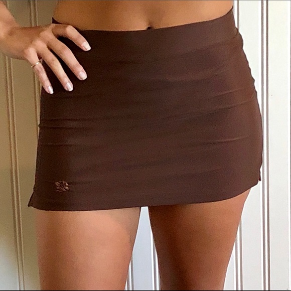 Hapari Swim New Hapari Cocoa Brown Aline Swim Skirts Poshmark